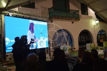 Presentación de Carmen Hernández como candidata de NC a la Alcaldía de Telde  (Foto TA)